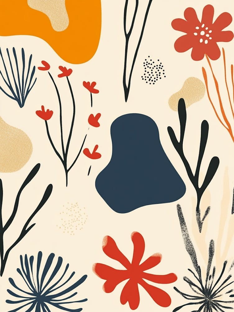 Abstract Floral Pattern 11