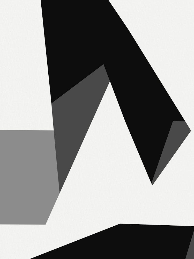 Abstract Black And White 02