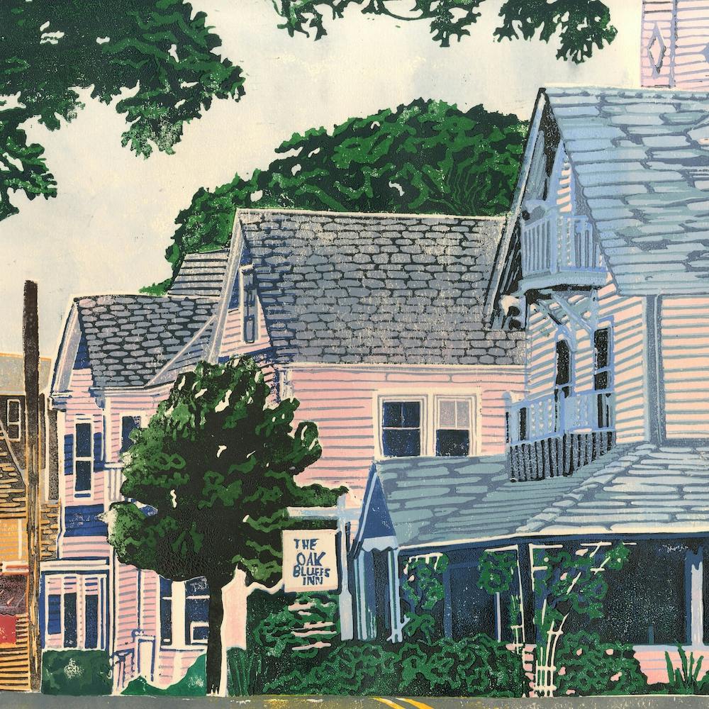 69A Liverpool Reduction Linocut