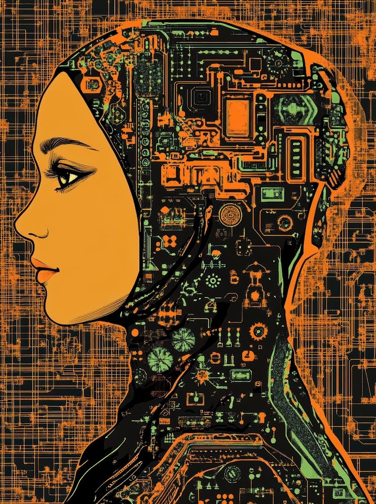 Woman In Hijab
