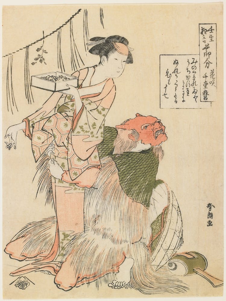 The Day Before The Beginning Of Spring, Katsushika Hokusai