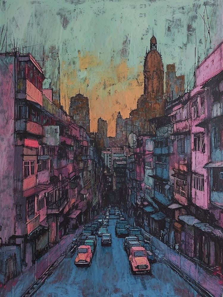 Mumbai Cityscape Illustration 3