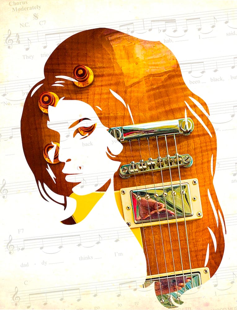 AMYGUITAR | HQ Digital version | POP ART WORLD 2023 | www.popart.world