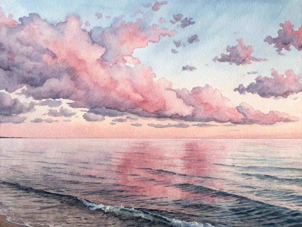 Sunset At The Beach 2