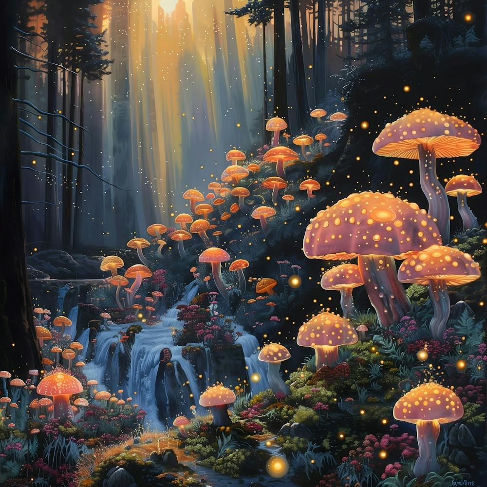 Pilzwald, Pop-Surrealismus, Lowbrow