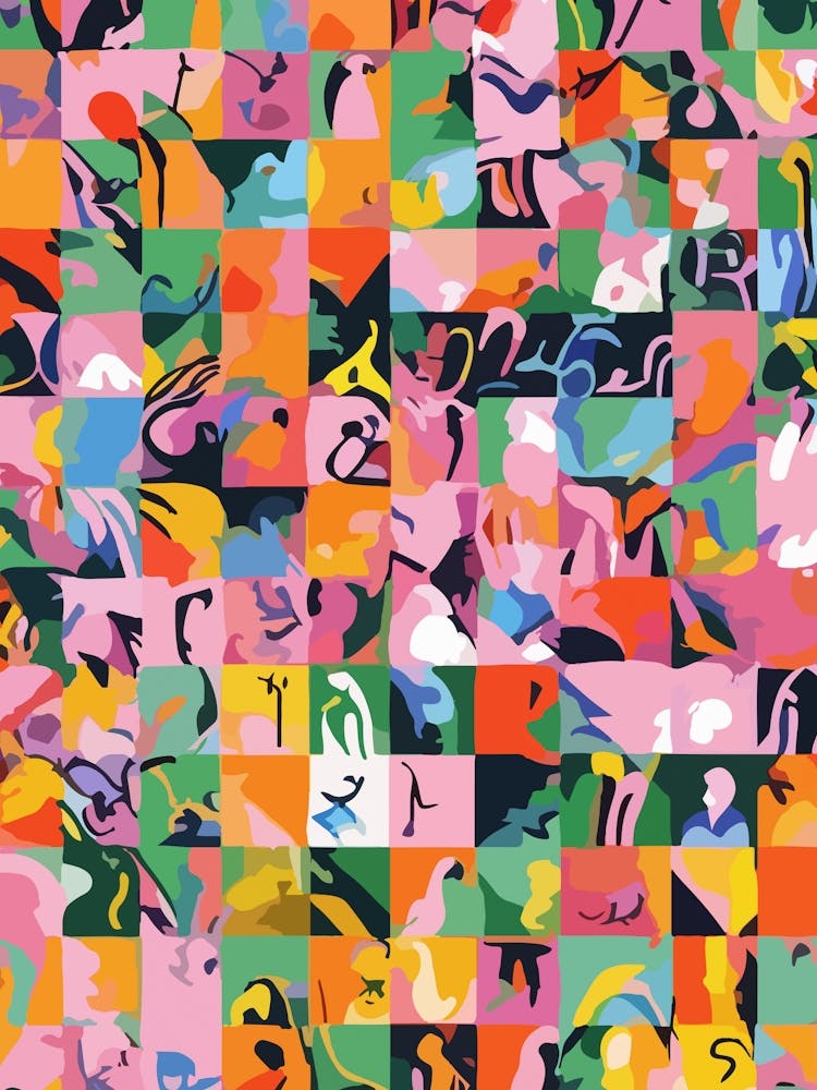 Leben auf einem Schachbrett