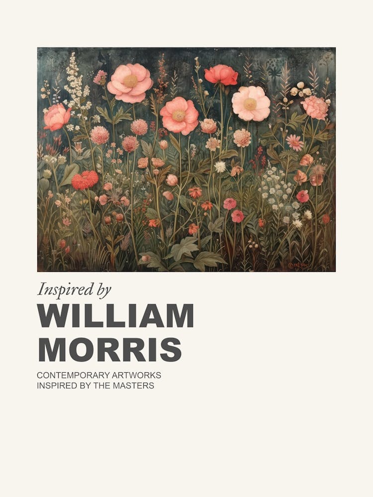 Museum Poster Inspired By William Morris 1
