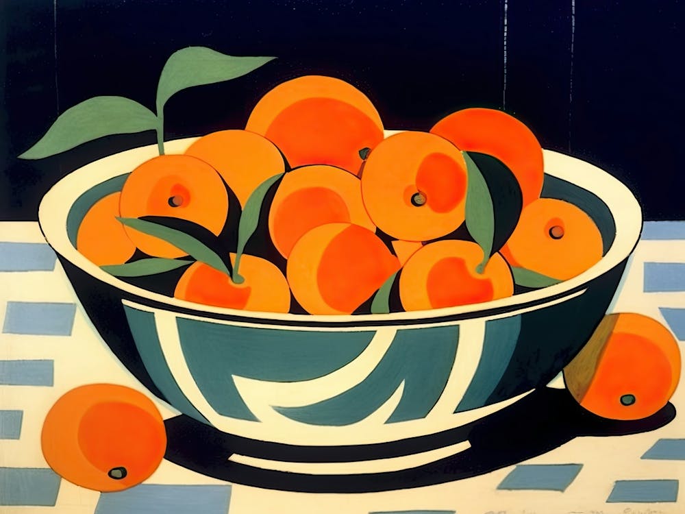 Oranges Cut Out 3
