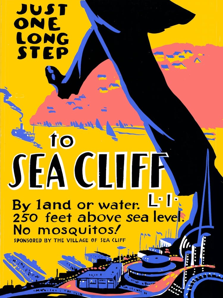 Just One Step To Sea Cliff