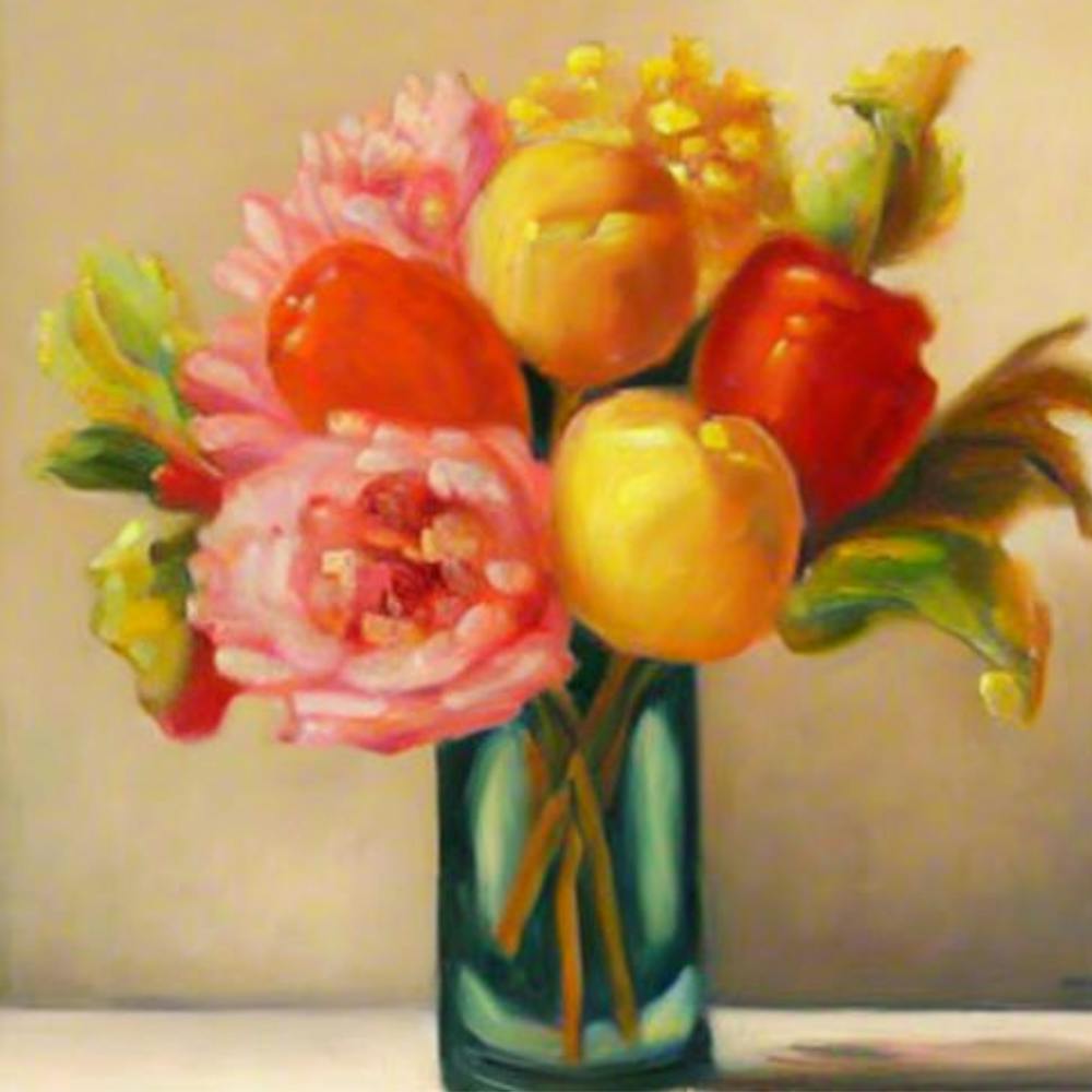 Peaches In A Vase