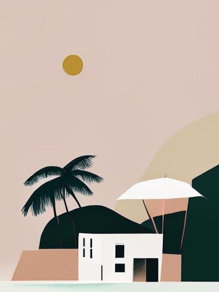 Providencia Island Colombia Simplizistisches tropisches Reiseziel