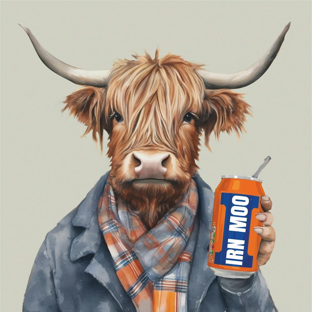 Highland Cow Irn Moo New