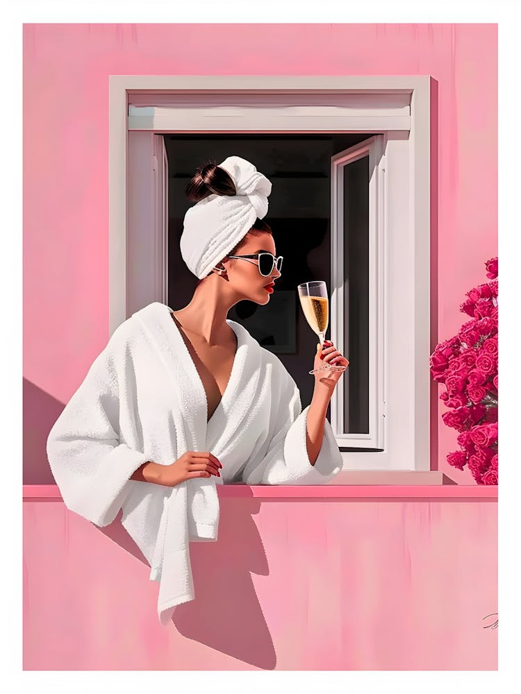 Girl In A Bathing Suit