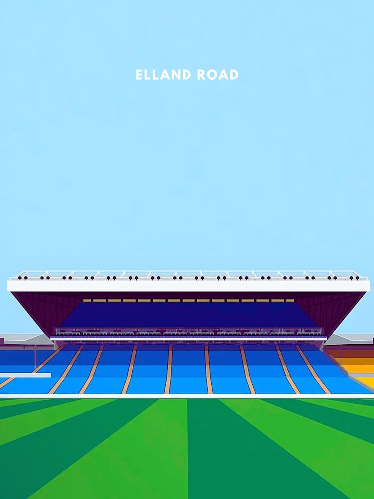 Elland Road Leeds United Print