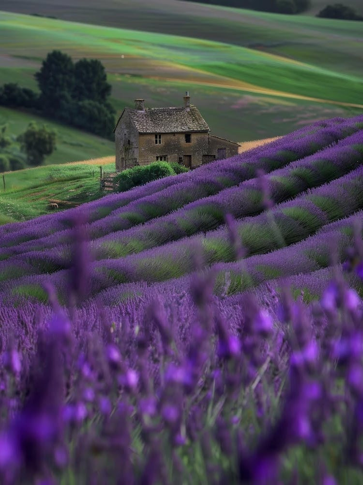 Lavender Fields In France