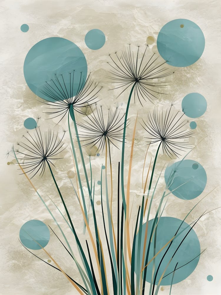 Dreamlike Delights: Dandelion Seeds in a World of Soft Textures and Colors 1