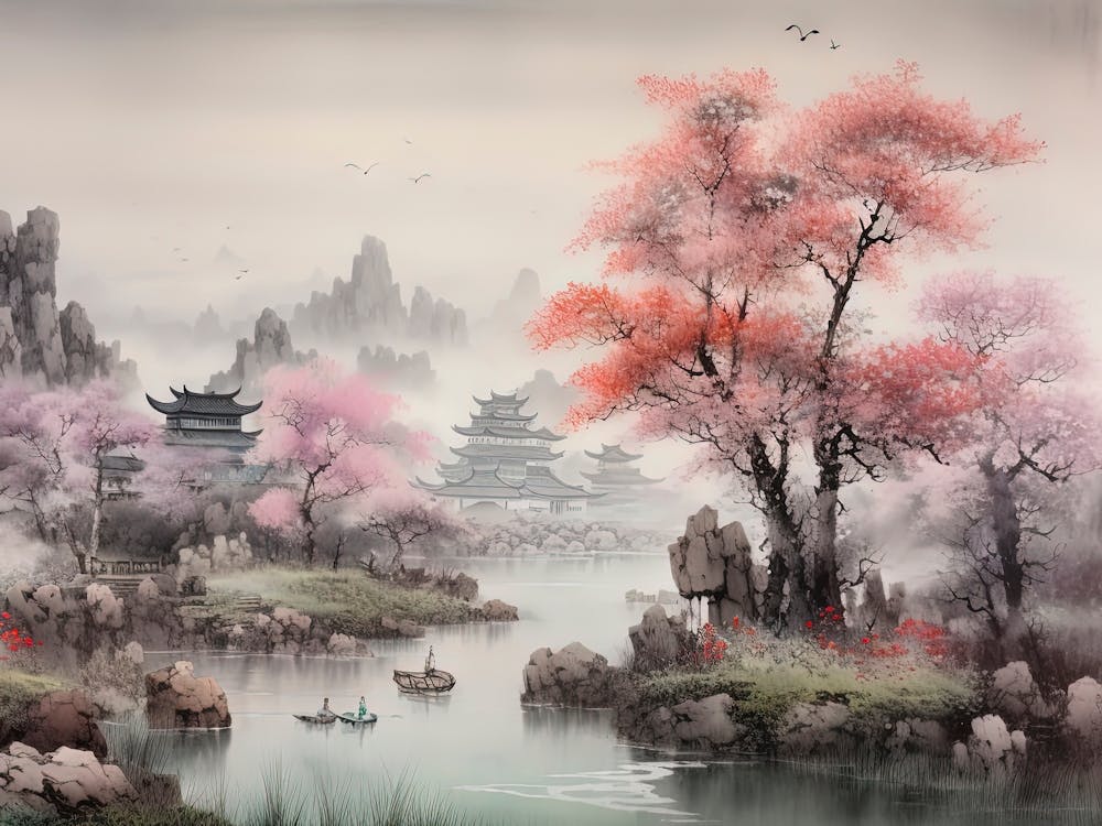 Asian Landscape Painting 13