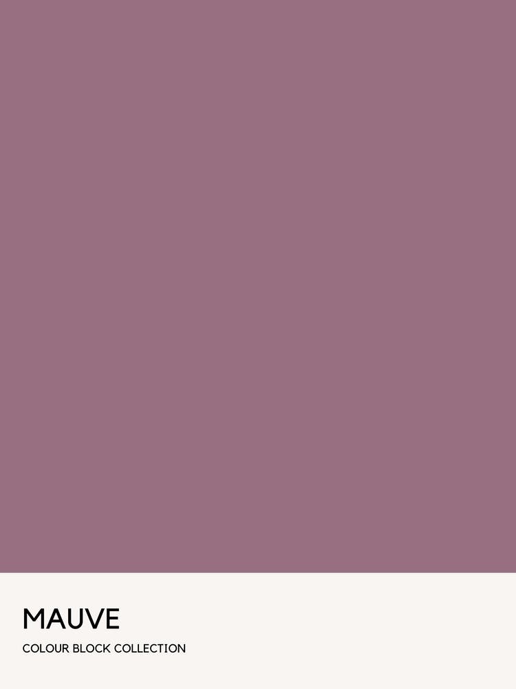 Mauve Colour Block Poster