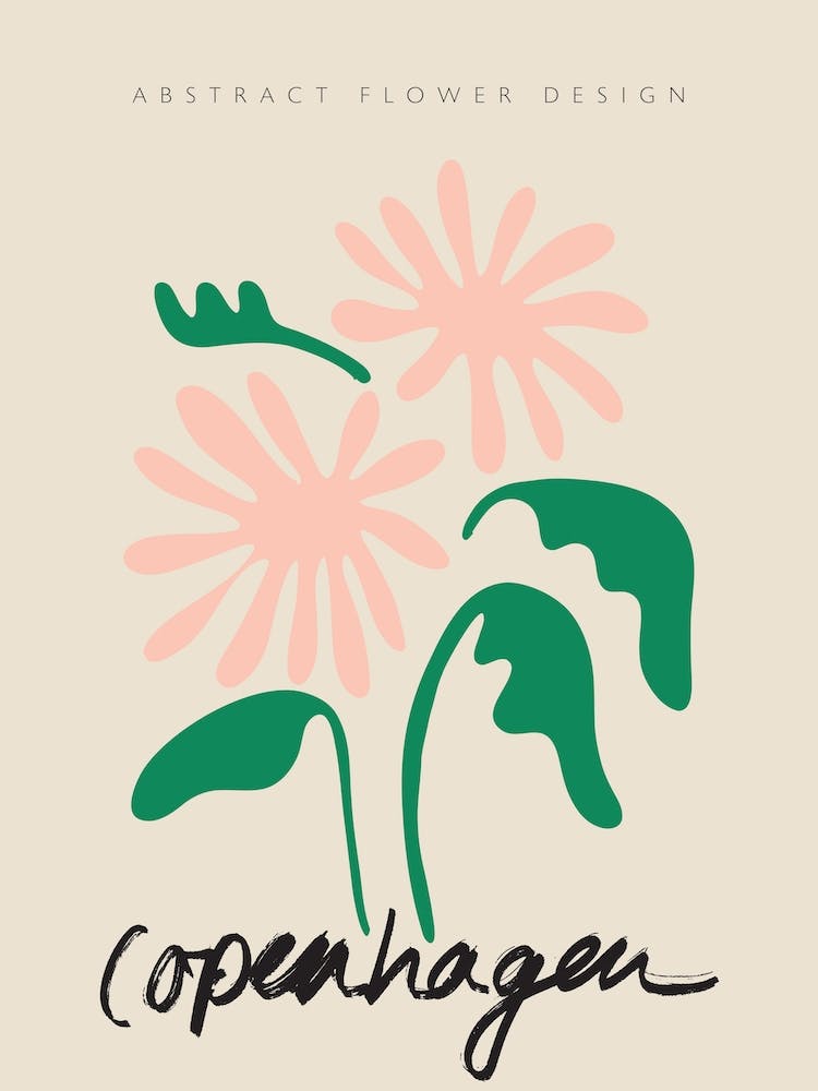 Copenhagen Matisse Flower