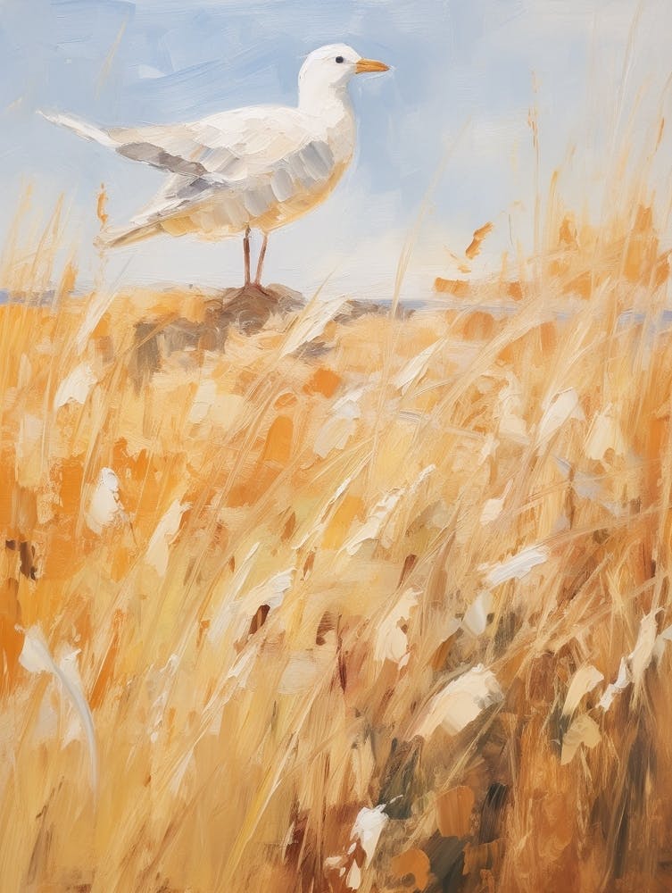 Bird Painting Seagull 3