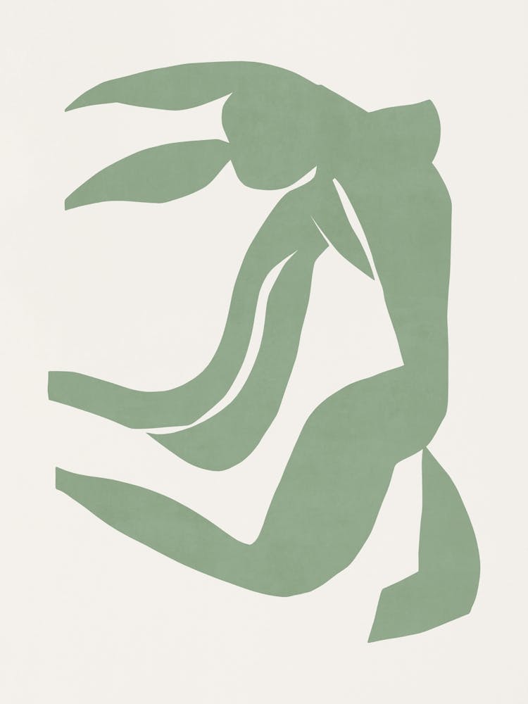 Inspired by Matisse - Green Nude 01