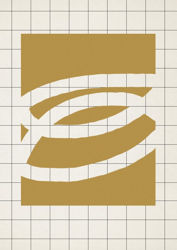 Abstract Beige Composition 1