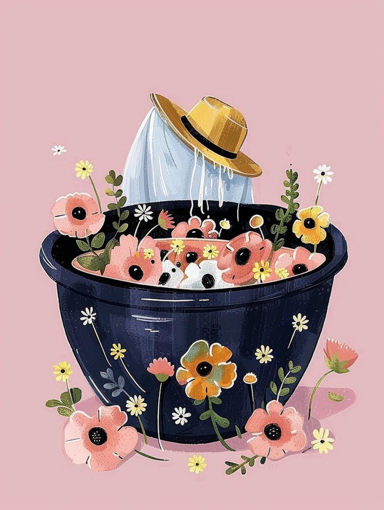 Hut Und Blumen 1