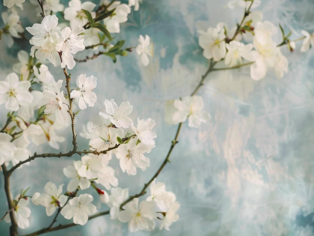 White Cherry Blossoms