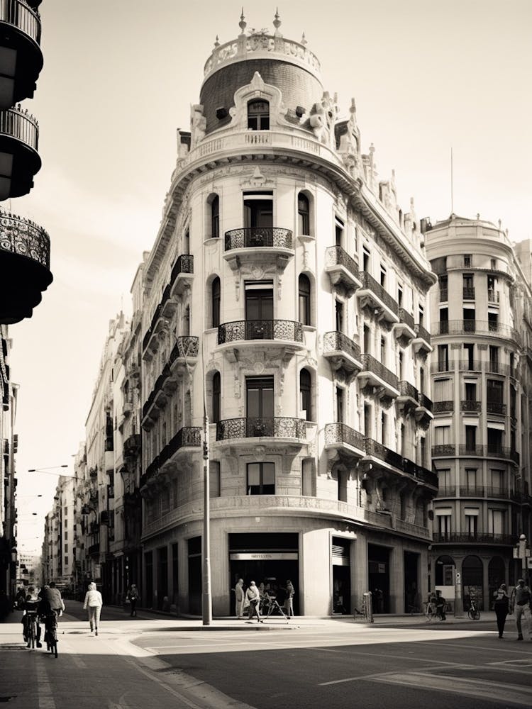 Valencia, Espagne, Photographie Noir et Blanc Méditerranéenne Analogique 3