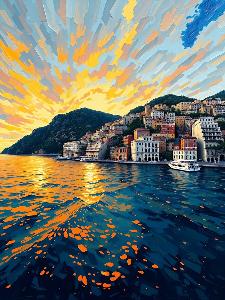 Sunset In A City 2