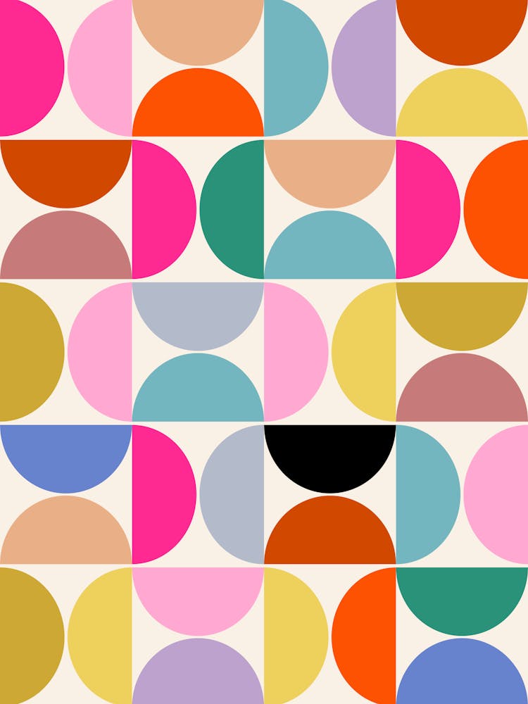 Colorful Geometric Abstract Shapes