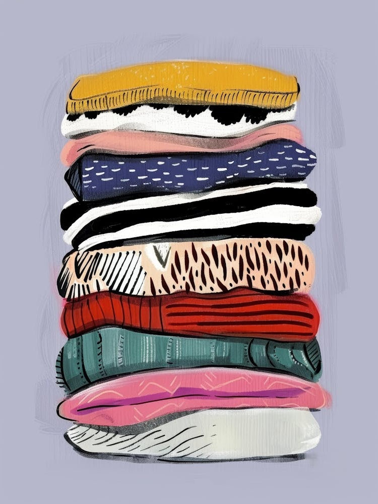Stack Of Clothes 7
