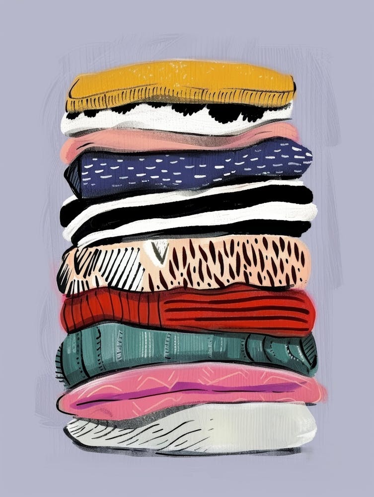 Stack Of Clothes 7
