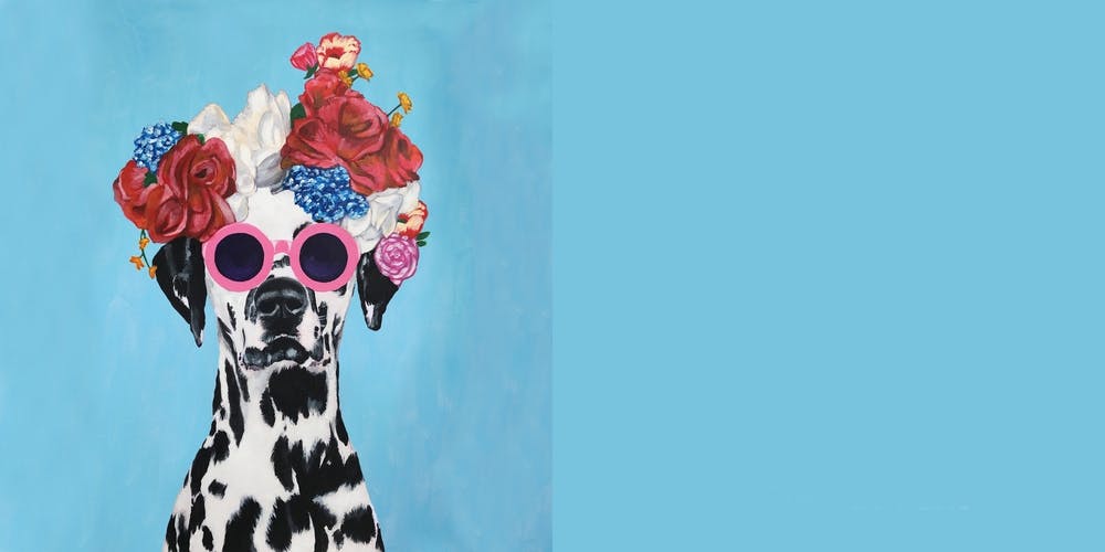 Flower Power Dalmatian