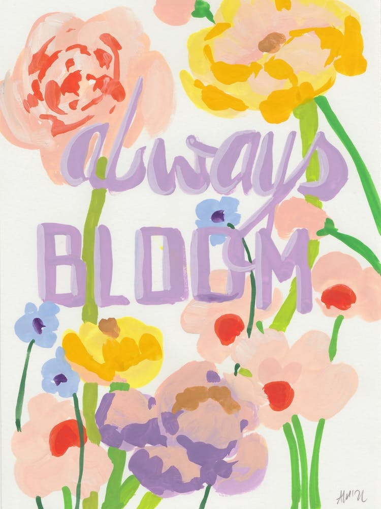 Always Bloom, ivory