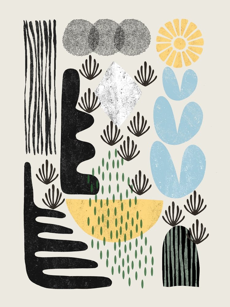 mid Century Modern Shapes II