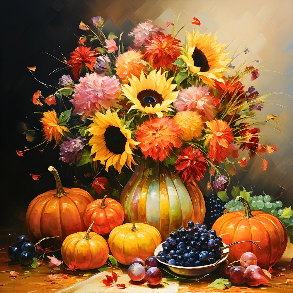 Nostalgic Pumpkin Garden