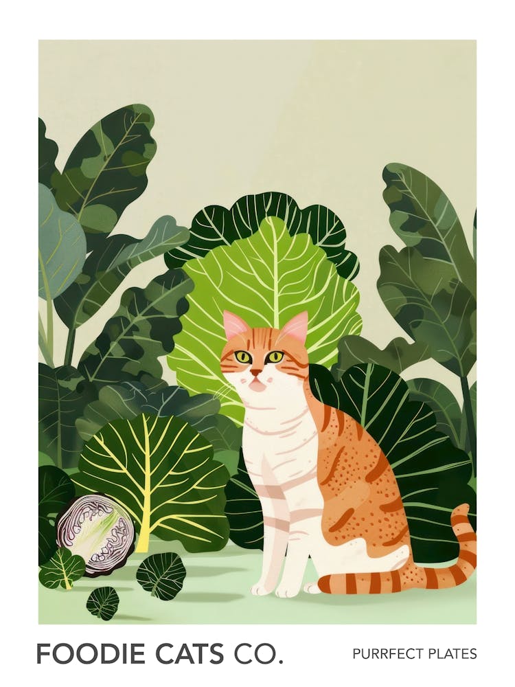Foodie Cats Co Katze und Kohl 3