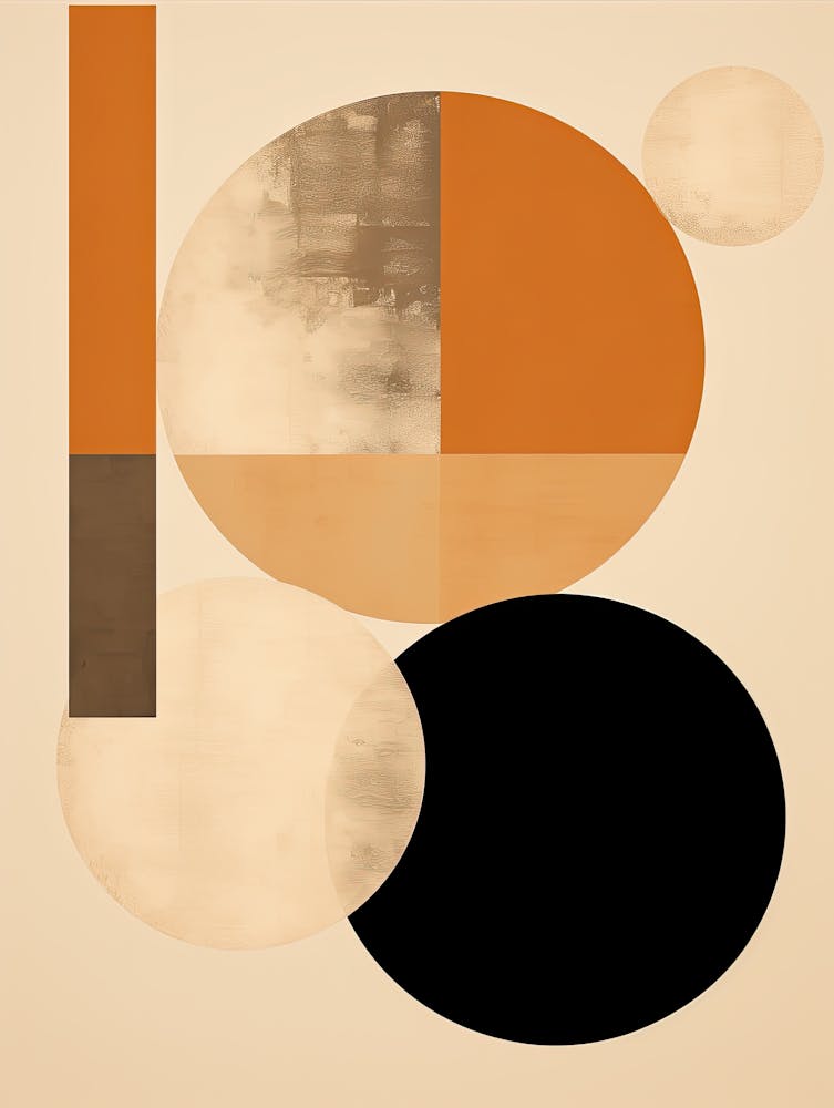 Bauhaus Abstractions; Geometric Echoes