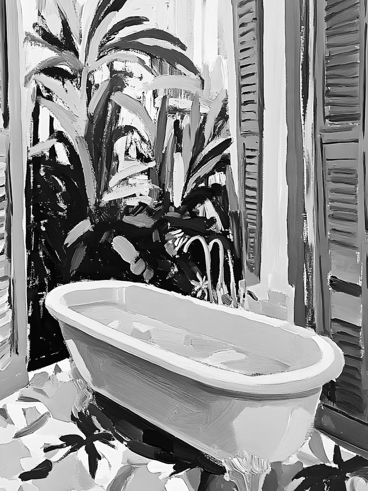 Black And White Bathroom 1