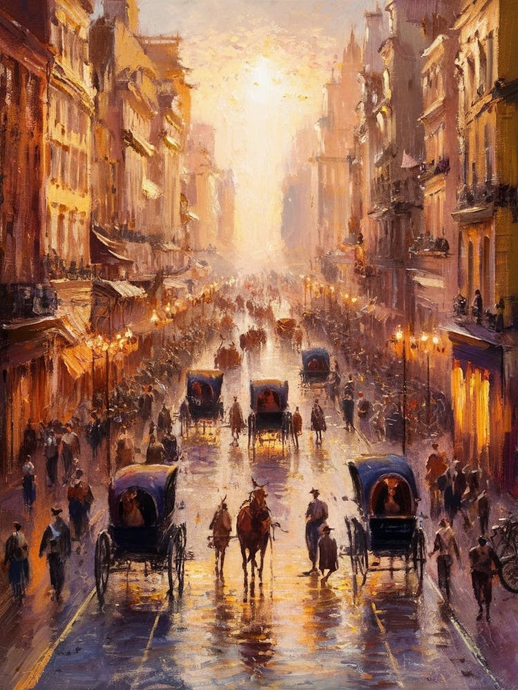 New Yorker Straßenszene