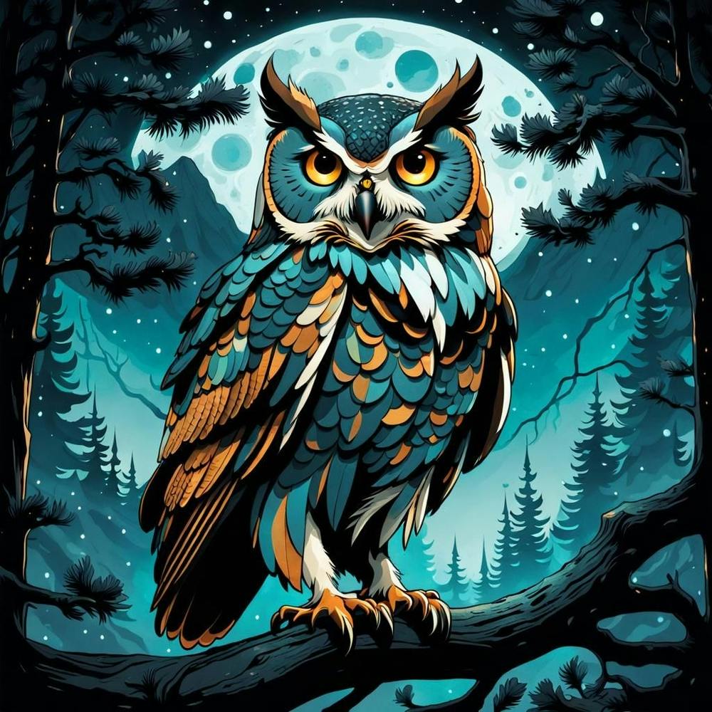 Owl In The Night