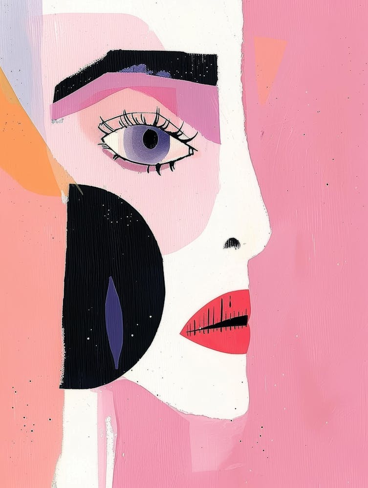 Abstract Portrait Of A Woman 63