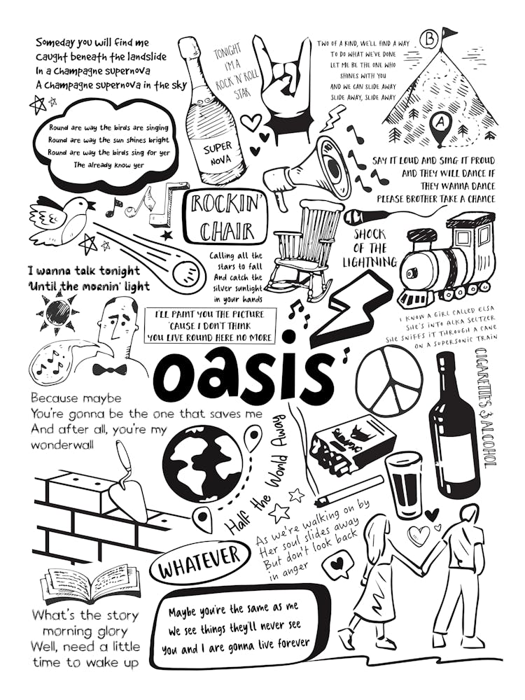 Oasis Doodle Lyrics