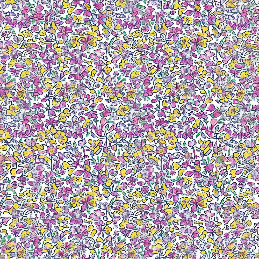 Lavender Loom London Fabrics Floral Pattern 6