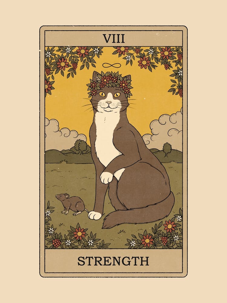 Strength   Cats Tarot