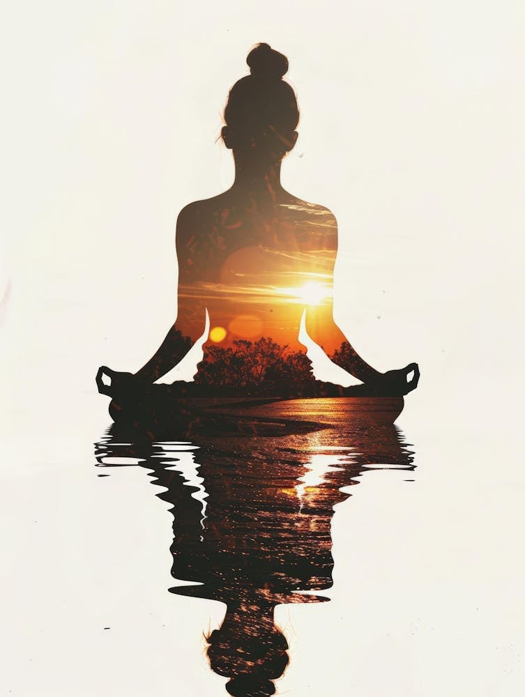Meditating Woman