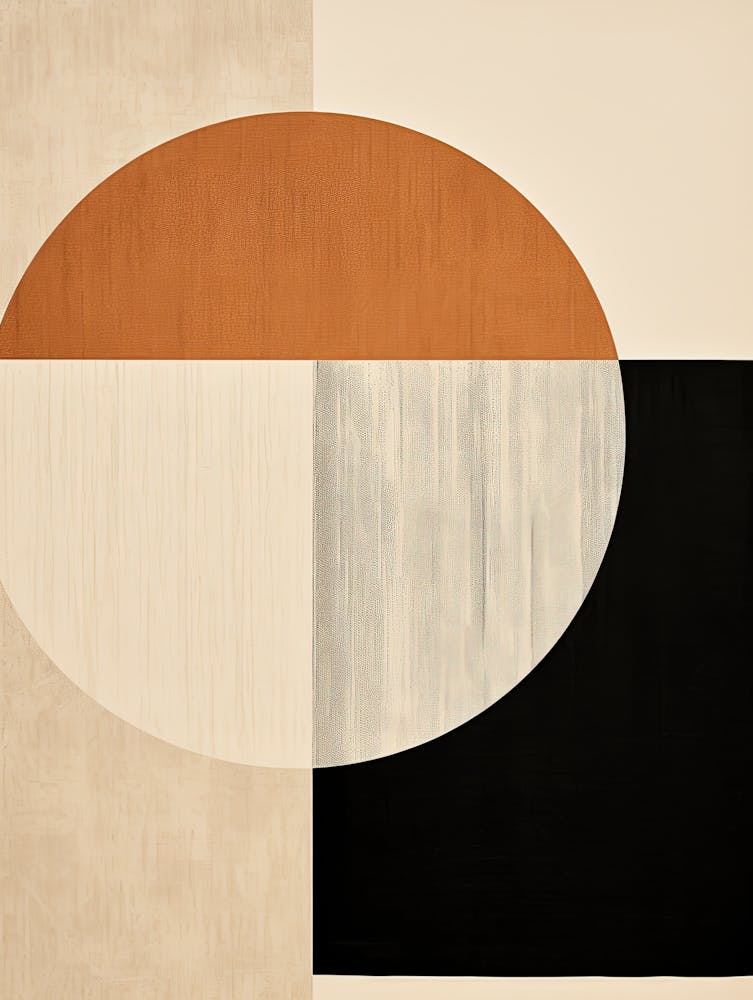 Whispers in Time: Beige Bauhaus