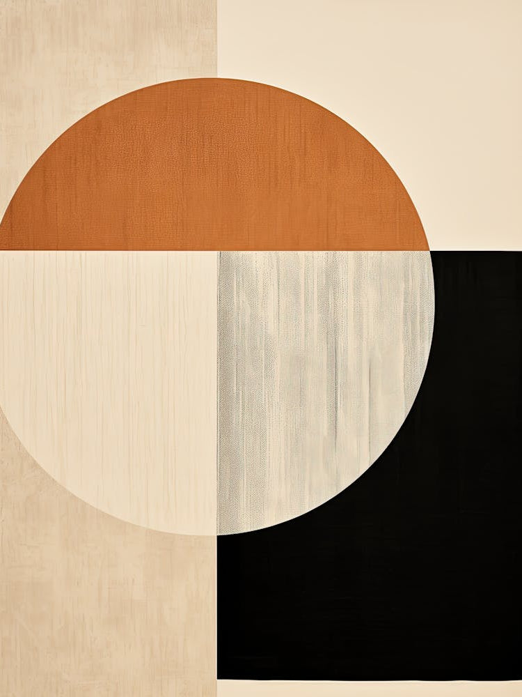 Whispers in Time: Beige Bauhaus