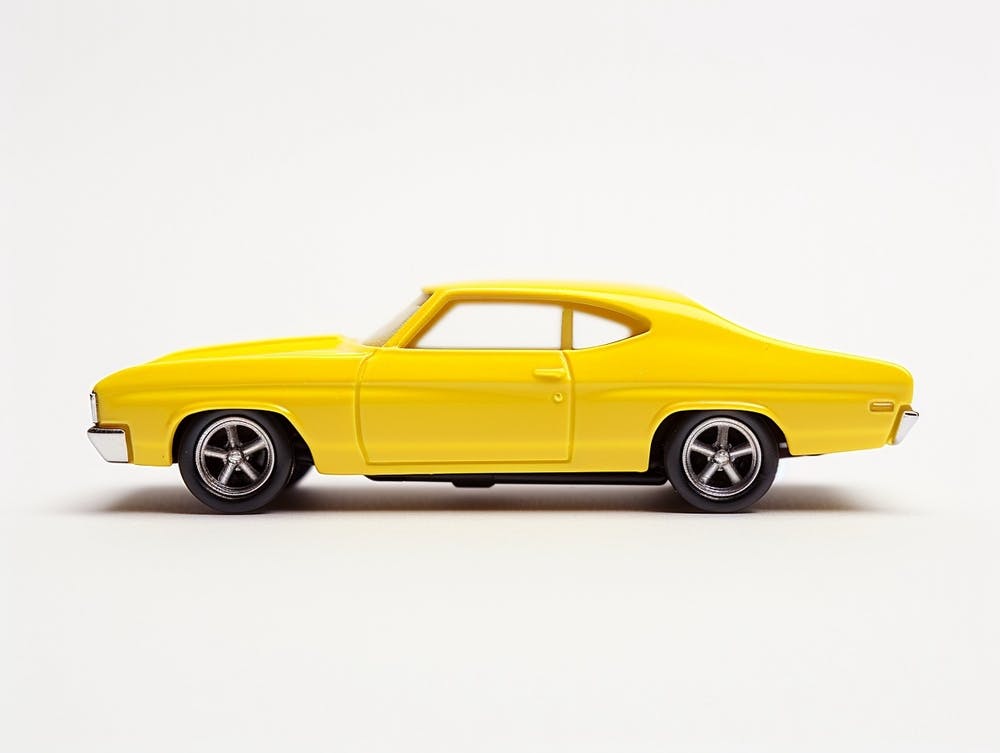 Voiture jouet 70 Chevelle Ss Jaune
